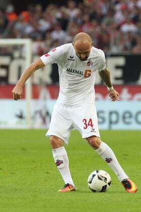 25.09.2016, xkvx, Fussball 1.Bundesliga, 1. FC Koeln - RB Leipzig, emspor, v.l. Konstantin Rausch (1. FC Koeln) FREISTELLER Koeln