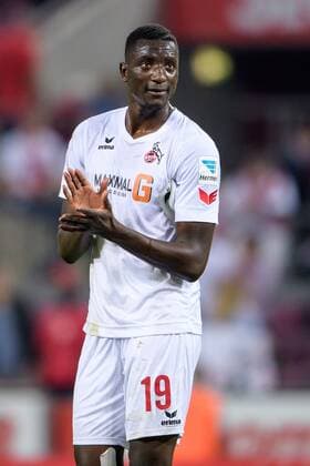 Sehrou Guirassy (1. FC Koeln 19) beim Fussball Bundesliga Spiel zwischen dem 1. FC Koeln und RB Leipzig am 25.09.2016 Koeln Copyright: xSchuelerx xEibnerx-xPressefotox