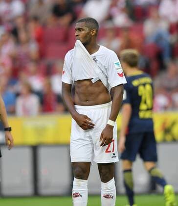 25.09.2016, Fussball GER, 1. Bundesliga Saison 2016 2017, 5. Spieltag, 1. FC Koeln - RB Leipzig, Anthony Modeste (1.FC Koeln)