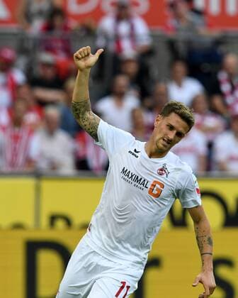Fussball, 1.BL Saison 2016 2017, Spieltag 5, 1.FC Koeln vs RB Leipzig 25.09.2016, Rheinenergiestadion Köln, Simon Zoller , 1.FC köln , Aktion, Einzelbild