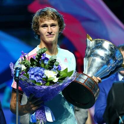 Tennis, Alexander Zverev gewinnt erstes ATP-Turnier September 25, 2016 - Saint Petersburg, Russia - XXI International Tennis Tournament St.Petersburg Open 2016, Alexander Zverev. AlexanderxKulebyakin 