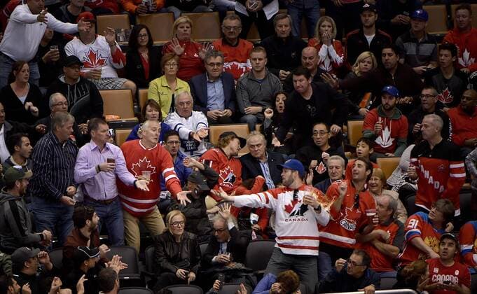 World Cup of Hockey 2016, Toronto, Canada. Puck Out Canada - Russia 5-3. 2016-09-25  xWIXTRÖMxJIMMYx AB01112150