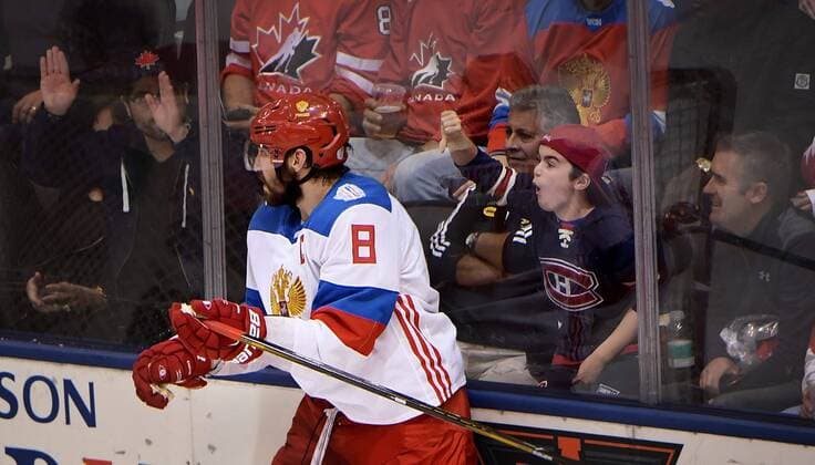 World Cup of Hockey 2016, Toronto, Canada. alexander Ovechkin Canada - Russia 5-3. 2016-09-25  xWIXTRÖMxJIMMYx AB01112237
