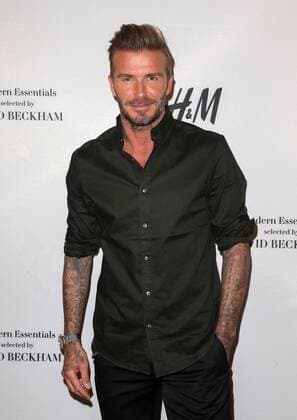David Beckham (41) bei der Vorstellung seiner H&M Modern Essentials Kollektion am 26.09.2016 in Los Angeles David Beckham Launches New H&M Modern Essentials Campaign on September 26, 2016 in Los Angeles 