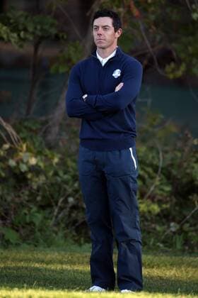 GOLF - Ryder Cup 2016 CHASKA,MINNESOTA,USA,27.SEP.16 - GOLF - Ryder Cup, Hazeltine National Golf Club. Image shows Rory Mcilroy (IRL). GEPAxpictures xDanielxGoetzhaber