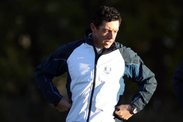 GOLF - Ryder Cup 2016 CHASKA,MINNESOTA,USA,27.SEP.16 - GOLF - Ryder Cup, Hazeltine National Golf Club. Image shows Rory Mcilroy (IRL). GEPAxpictures xDanielxGoetzhaber