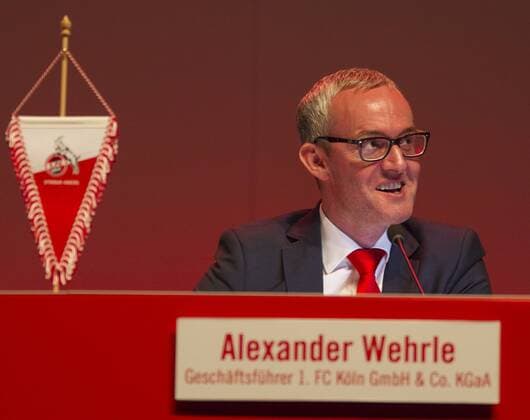 1. FC Köln Mitgliederversammlung 2016 Lanxess Arena Deutschland Datum: 26.09.2016 Alexander Wehrle (1. FC Köln)