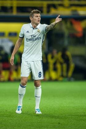 Toni Kross (Real Madrid CF 8) gibt Anweisungen beim Champions League Spiel zwischen Borussia Dortmund und Real Madridl am 27.09.2016, Dortmund Copyright: xSchuelerx xEibnerx-xPressefotox EP_JSE