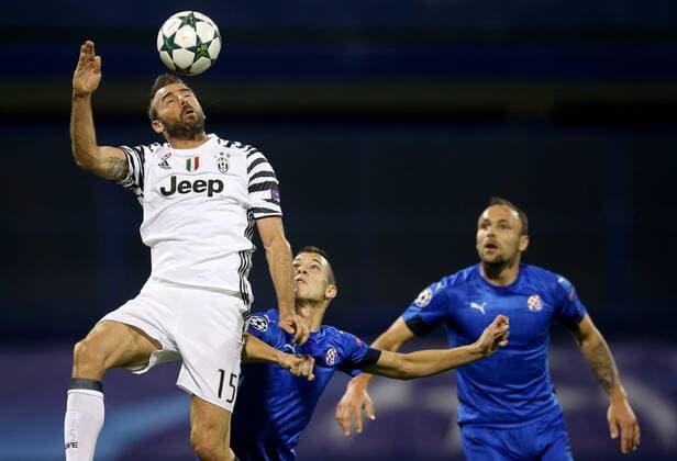 Champions League, Dinamo -Juventus 27.09.2016., Maksimir Stadium, Zagreb - Champions League, Group H, Round 2, GNK Dinamo - Juventus FC.Andrea Barzagli.  IgorxKralj PIXSELL