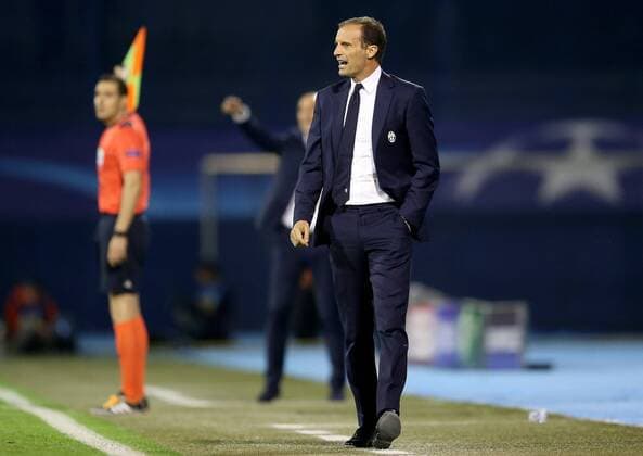 Fußball, CL, Dinamo Zagreb - Juventus Turin Champions League, Dinamo -Juventus 27.09.2016., Maksimir Stadium, Zagreb - Champions League, Group H, Round 2, GNK Dinamo - Juventus FC.Massimiliano Allegri.  IgorxKralj PIXSELL