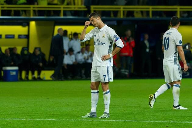 Dortmund, Germany 27.09.2016, UEFA Champions League - 2016 17 Season, Group F - Matchday 2, BV Borussia Dortmund - Real Madrid, Cristiano Ronaldo (Real Madrid) ( DeFodi001