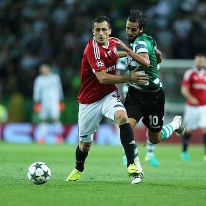 Lissabon, Portugal - Fussball, Champions League, Sporting Lissabon vs. Legia Warschau: TOMASZ JODLOWIEC, BRYIAN RUIZ  20160927CSLG0019