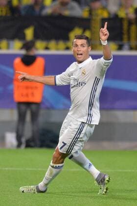 Fußball Champions League Gruppenphase 2. Spieltag Borussia Dortmund - Real Madrid am 27.09.2016 im Signal Iduna Park in Dortmund Cristiano Ronaldo ( Madrid ) xJKx