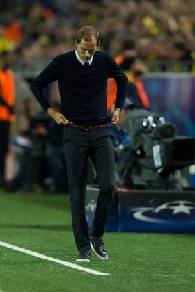 Dortmund, Germany 27.09.2016, UEFA Champions League - 2016 17 Season, Group F - Matchday 2, BV Borussia Dortmund - Real Madrid, Trainer Thomas Tuchel (BVB) ( DeFodi001