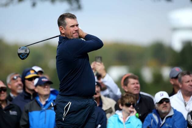 GOLF - Ryder Cup 2016 CHASKA,MINNESOTA,USA,27.SEP.16 - GOLF - Ryder Cup, Hazeltine National Golf Club. Image shows Lee Westwood (ENG). GEPAxpictures xDanielxGoetzhaber