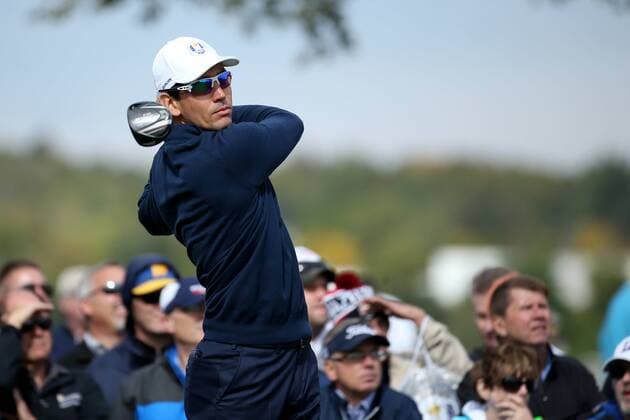 GOLF - Ryder Cup 2016 CHASKA,MINNESOTA,USA,27.SEP.16 - GOLF - Ryder Cup, Hazeltine National Golf Club. Image shows Rafa Cabrera Bello (ESP). GEPAxpictures xDanielxGoetzhaber