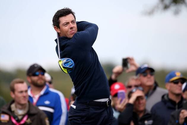 GOLF - Ryder Cup 2016 CHASKA,MINNESOTA,USA,27.SEP.16 - GOLF - Ryder Cup, Hazeltine National Golf Club. Image shows Rory Mcilroy (IRL). GEPAxpictures xDanielxGoetzhaber