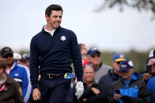 GOLF - Ryder Cup 2016 CHASKA,MINNESOTA,USA,27.SEP.16 - GOLF - Ryder Cup, Hazeltine National Golf Club. Image shows Rory Mcilroy (IRL). GEPAxpictures xDanielxGoetzhaber