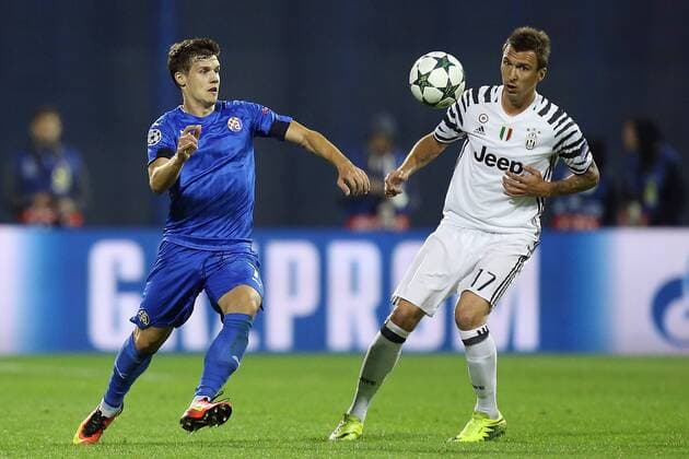 Champions League, Dinamo -Juventus 27.09.2016., Maksimir Stadium, Zagreb - Champions League, Group H, Round 2, GNK Dinamo - Juventus FC.Mario Mandzukic.  IgorxKralj PIXSELL