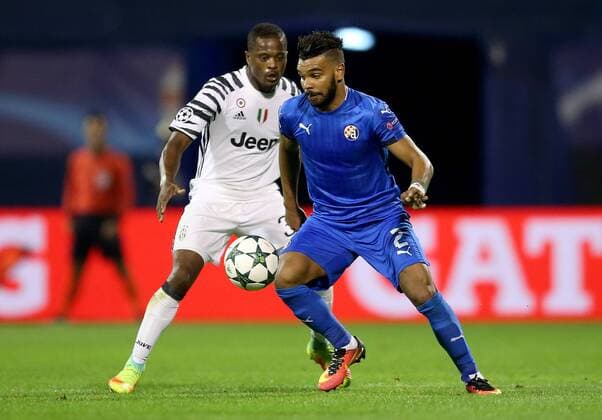 Champions League, Dinamo -Juventus 27.09.2016., Maksimir Stadium, Zagreb - Champions League, Group H, Round 2, GNK Dinamo - Juventus FC.Soudani.  IgorxKralj PIXSELL