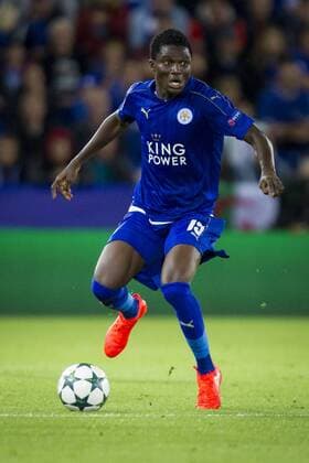 27.09.2016. King Power Stadium, Leicester, England. UEFA Champions League Football. Leicester City versus FC Porto. Daniel Amartey of Leicester City on the ball. xGrahamxWilsonx  ActionPlus11793906