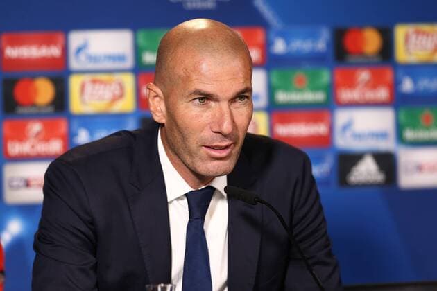 Dienstag 27.09.2016, Saison 2016 2017, UEFA Champions League, Vorrunde Gruppenphase, 2. Spieltag im Dortmunder Signal Iduna Park, BVB 09 Borussia Dortmund - Real Madrid CF 2:2, Zinedine Zidane (Trainer, Madrid) auf der anschliessenden Pressekonferenz