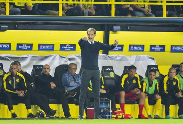 Dortmund, 27.09.2016, Signal-Iduna-Park Trainer Thomas Tuchel (BvB) Borussia Dortmund - Real Madrid