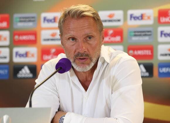 SOCCER - UEFA EL, A.Wien vs Plzen VIENNA,AUSTRIA,28.SEP.16 - SOCCER - UEFA Europa League, group stage, FK Austria Wien vs FC Viktoria Plzen, preview, press conference PK Pressekonferenz of A.Wien. Image shows head coach Thorsten Fink (A.Wien). GEPAxpictures xChristianxOrt