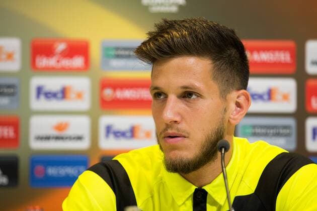 Gent s Rami Gershon pictured during a press conference PK Pressekonferenz of Belgian soccer team KAA Gent, Wednesday 28 September 2016, in Gent. Tomorrow Gent is playing Turkish club Atiker Konyaspor in the second match of the group stage of the Europa League competition. KURTxDESPLENTER  x04942401x