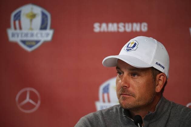 GOLF - Ryder Cup 2016 CHASKA,MINNESOTA,USA,28.SEP.16 - GOLF - Ryder Cup, Hazeltine National Golf Club, press conference PK Pressekonferenz Image shows Henrik Stenson (SWE). GEPAxpictures xDanielxGoetzhaber