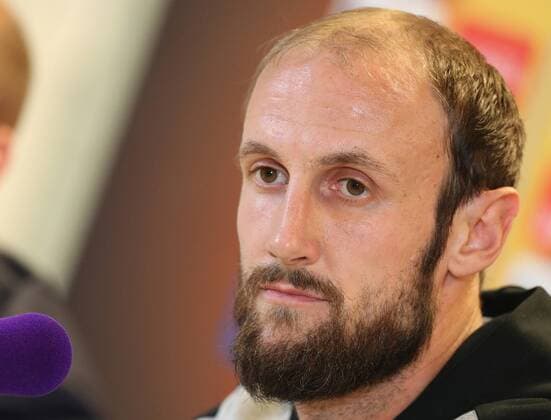 SOCCER - UEFA EL, A.Wien vs Plzen VIENNA,AUSTRIA,28.SEP.16 - SOCCER - UEFA Europa League, group stage, FK Austria Wien vs FC Viktoria Plzen, preview, press conference PK Pressekonferenz of Plzen. Image shows Roman Hubnik (Viktoria Pilsen). GEPAxpictures xChristianxOrt