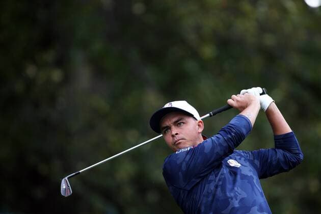 GOLF - Ryder Cup 2016 CHASKA,MINNESOTA,USA,28.SEP.16 - GOLF - Ryder Cup, Hazeltine National Golf Club. Image shows Rickie Fowler (USA). GEPAxpictures xDanielxGoetzhaber
