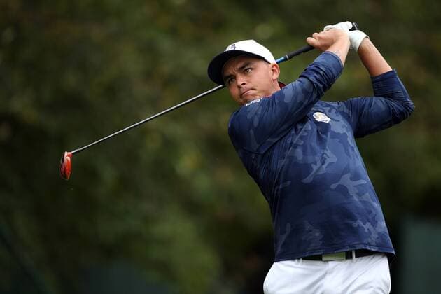 GOLF - Ryder Cup 2016 CHASKA,MINNESOTA,USA,28.SEP.16 - GOLF - Ryder Cup, Hazeltine National Golf Club. Image shows Rickie Fowler (USA). GEPAxpictures xDanielxGoetzhaber