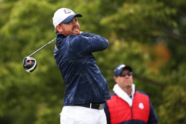 GOLF - Ryder Cup 2016 CHASKA,MINNESOTA,USA,28.SEP.16 - GOLF - Ryder Cup, Hazeltine National Golf Club. Image shows J.B. Holmes (USA). GEPAxpictures xDanielxGoetzhaber