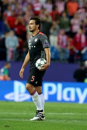 Mats Hummels (FC Bayern Muenchen) nach der Niederlage, Atletico Madrid vs. FC Bayern Muenchen, Fussball, Champions League, 2. Spieltag, 28.09.2016, Madrid Copyright: xLANGERx xEibner-Pressefotox EP_hlr