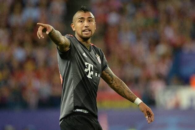 MADRID,SPAIN: Arturo Vidal, 23 of FC Bayern Munchen during the UEFA Champions League Group D match between Atletico de Madrid and Bayern Munchen at Estadio Vicente Calderon on 28 09 2016, in MADRID, SPAIN. Photo by Sonia Canada Cordon Press  xSoniaxCanadax xx