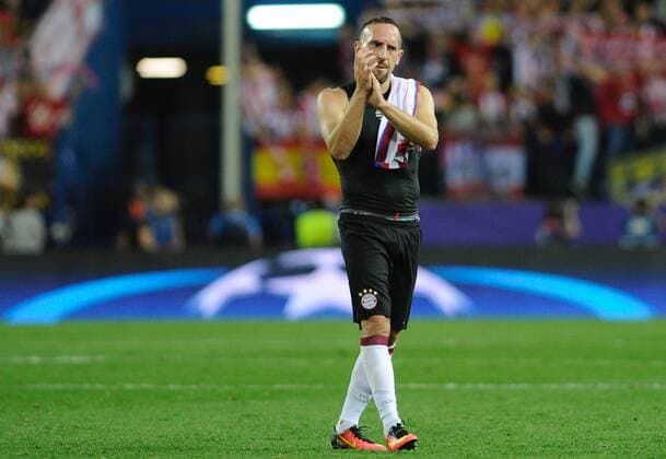 Bayern de Munich Midfielder, Franck Ribery, number 7 . Round Matchday 2 of the CHAMPIONS league, soccer match between Atletico de Madrid - Bayern de Munich at the Vicente Calderon estadium, Madrid - Spain by September 28, 2016. PHOTO: Gregorio Lopez.  xGregorioxLopezx x SOCCERxSPAINx