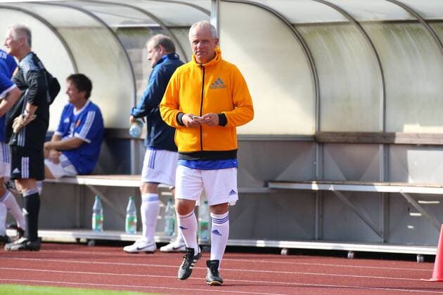 Dieter Kühn (1. FC Lok Leipzig,DDR,Deutschland) - Spiel der Legenden DDR Traditions Nationalmannschaft vs. Grimmaer Allstar-Team im Stadion der Freundschaft zum Stadtfest in Grimma - Deutschland, Fussball, Mann, Maenner,24.09.2016
