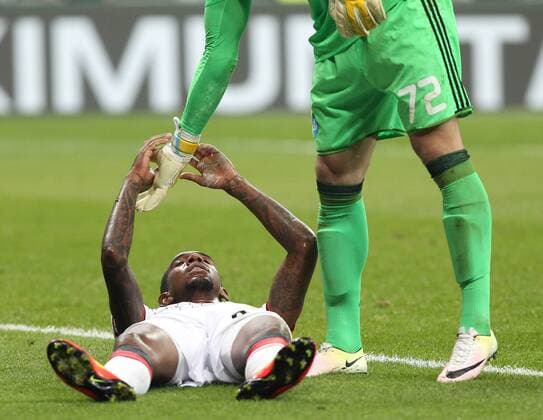 UEFA Champions League Group B match between Besiktas and Dynamo Kiev at Vodafone Arena in Istanbul , Turkey , 28 September 2016. Final Score : Besiktas 1 - Dynamo Kiev 1 Pictured : Anderson Talisca of Besiktas. 