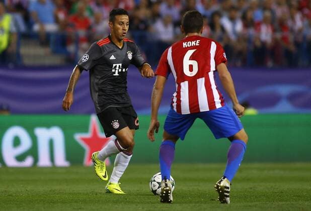 Tiago. Champions League match between Atletico MAdrid and Bayern Munich. In this picture, Tiago. xAngelxRiverox 
