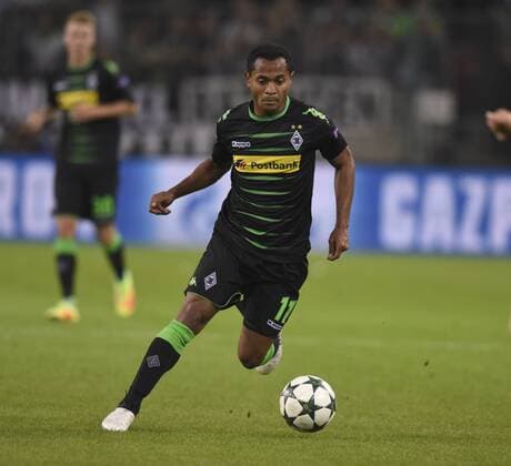 Championsleague: Borussia Mönchengladbach - FC Barcelona Barca 28.09.2016 Raffael (BMG) HM