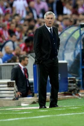 Trainer Carlo Ancelotti (FC Bayern Muenchen), Atletico Madrid vs. FC Bayern Muenchen, Fussball, Champions League, 2. Spieltag, 28.09.2016, Madrid Copyright: xLANGERx xEibner-Pressefotox EP_hlr