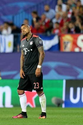 Arturo Vidal (FC Bayern Muenchen) frustriert, Atletico Madrid vs. FC Bayern Muenchen, Fussball, Champions League, 2. Spieltag, 28.09.2016, Madrid Copyright: xLANGERx xEibner-Pressefotox EP_hlr