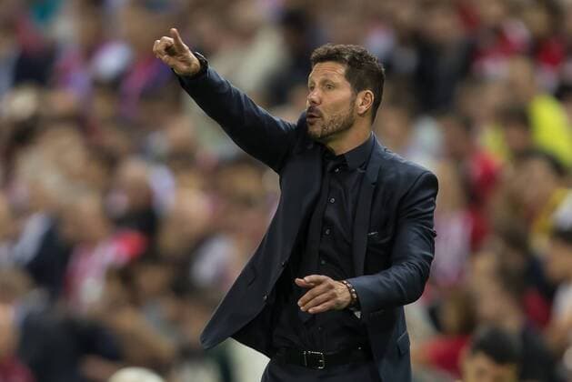 Madrid, Spain 28.09.2016, UEFA Champions League - 2016 17 Season, Group D - Matchday 2, Atletico Madrid - FC Bayern Muenchen, Trainer: Diego Simeone (ATL) ( DeFodi048