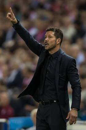 Madrid, Spain 28.09.2016, UEFA Champions League - 2016 17 Season, Group D - Matchday 2, Atletico Madrid - FC Bayern Muenchen, Trainer: Diego Simeone (ATL) ( DeFodi048