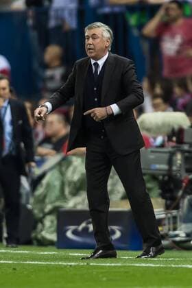 Madrid, Spain 28.09.2016, UEFA Champions League - 2016 17 Season, Group D - Matchday 2, Atletico Madrid - FC Bayern Muenchen, Cheftrainer Carlo Ancelotti (FCB) ( DeFodi048