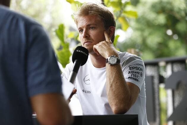 06 Nico Rosberg (GER, Mercedes AMG Petronas F1 Team), and Jean Alesi Motorsports: FIA Formula One World Championship WM Weltmeisterschaft 2016, Grand Prix of Malaysia, xHOCHxZWEIx