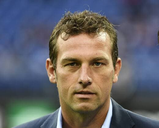 Veltins Arena Gelsenkirchen, 29.2.2016, UEFA Europa League, 2016 17, Gruppenphase, 2. Spieltag, Schalke 04 (S04) vs RB Salzburg --- Trainer Oscar Garcia (Salzburg)
