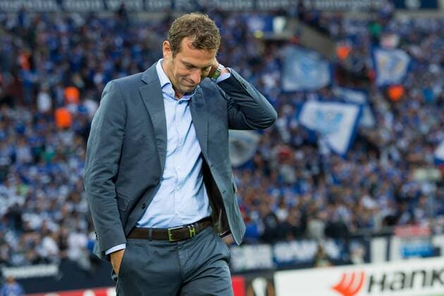 Gelsenkirchen, Germany 29.09.2016, UEFA Europa League - 2016 17 Season, Gruppenphase, 2. Spieltag - Matchday 2, FC Schalke 04 - FC Salzburg, Trainer Markus Weinzierl (S04) ( DeFodi001