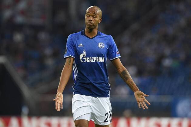 Fußball Europa League Gruppenphase 2. Spieltag Schalke 04 - Red Bull Salzburg am 29.09.2016 in der Veltins Arena in Gelsenkirchen Naldo ( Schalke ) xRx